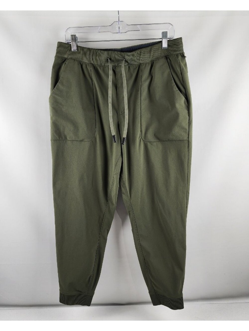 VRST Pants Mens Large Green Limitless Performance Slim Fit Joggers (32x27)